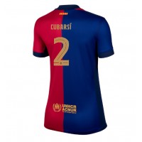 Camisa de time de futebol Barcelona Pau Cubarsi #2 Replicas 1º Equipamento Feminina 2024-25 Manga Curta